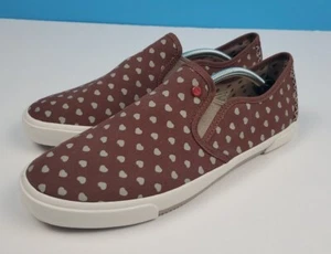 UGG Slipper braun mit Lavendel Herzen Fleece Einlegesohlen  - Bild 1 von 12