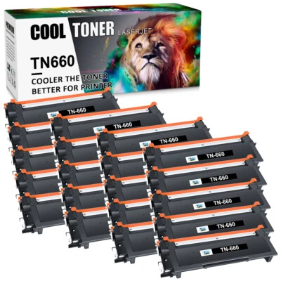 TN660 TN630 Toner Cartridge For Brother HL-L2300D MFC-L2700DW L2705DW TN630 Lot - Immagine 1 di 4