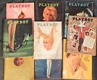 1965 Playboy Magazine Lot 9 Vargas 2 Page Foldout James Bond Ray Bradury Andress