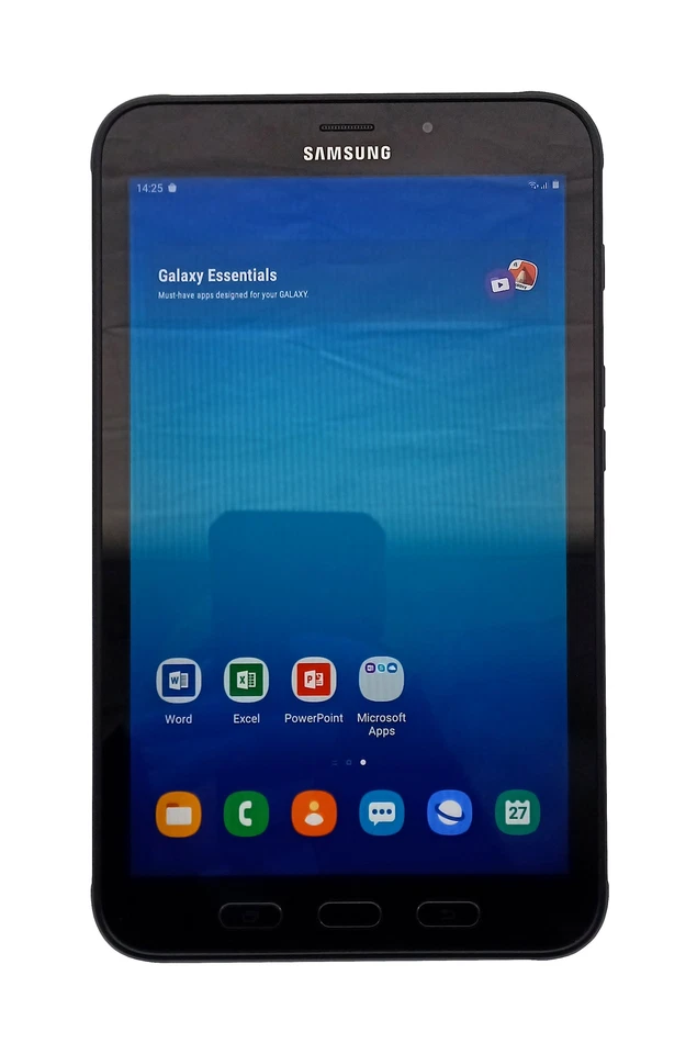 Samsung Galaxy Tab Active 2 Tablet, 16GB, Unlocked, Black, SM-T395 - Image 1 of 4