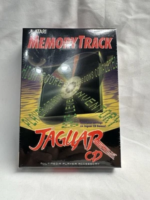 FACTORY SEALED Memory Track Brand New Atari Jaguar CD Accessory - Image 1 of 4