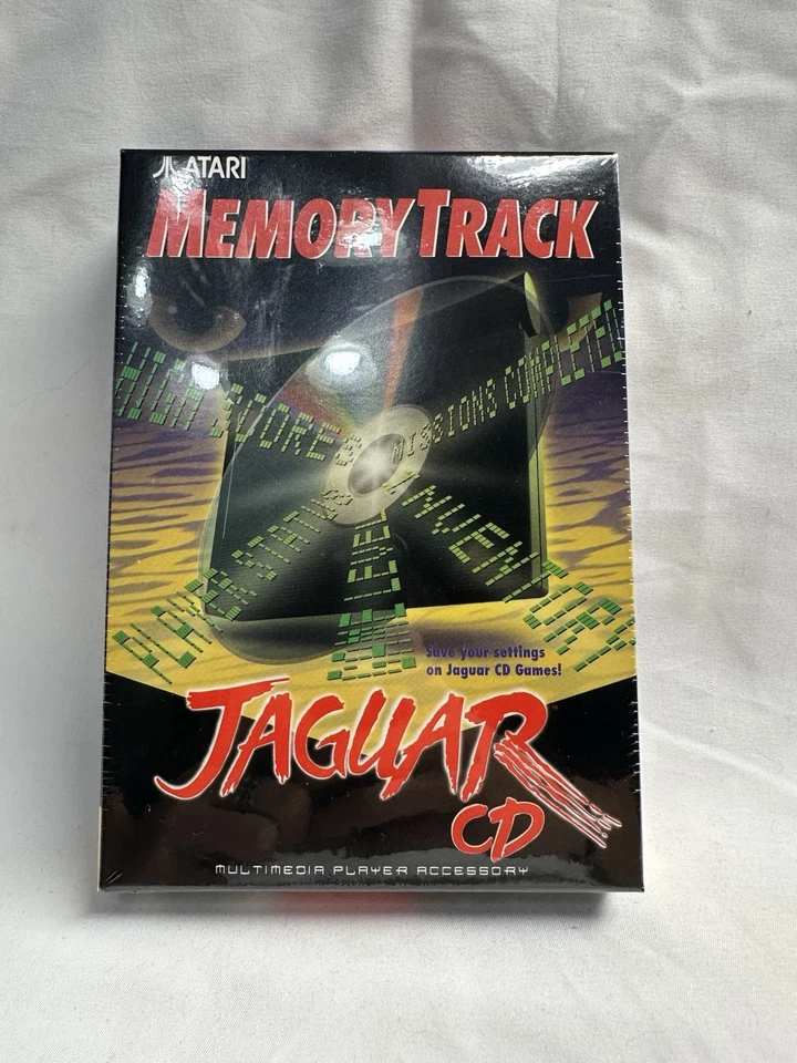 FACTORY SEALED Memory Track Brand New Atari Jaguar CD Accessory - Image 1 of 4