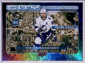 2024-25 Upper Deck City Satellites Nikita Kucherov Tampa Bay Lightning #CS-9 - Picture 1 of 2