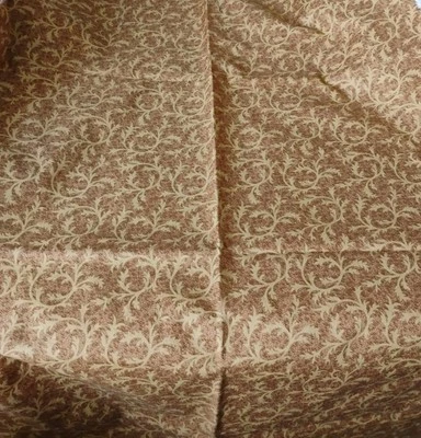 Sugar House Thimbleberries RJR Fabrics Leaf Golden Brown Cotton 33" X 43" - Image 1 of 2