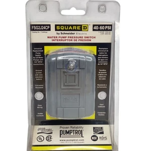 Square D FSG2J24CP Pumptrol 40-60 PSI Water Well Pump Pressure Switch - Picture 1 of 6