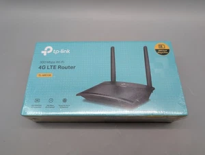 TP-Link TL-MR100 300Mbit/s 4G/LTE WLAN Router Wireless N Schwarz - Photo 1/5