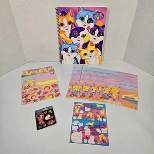 Vintage Lisa Frank Notebook And Stationary Lot Incomplete Read Description - Picture 1 of 15