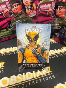 2025 Rivals Japan Studio MARVEL Wolverine AP Sketch Card 1/1 - Picture 1 of 2