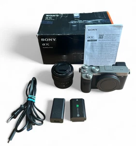 Sony Alpha 7C Kit 28-60mm Vollformat Kamera 24MP Shutter 2.998 OVP MwSt - Bild 1 von 12