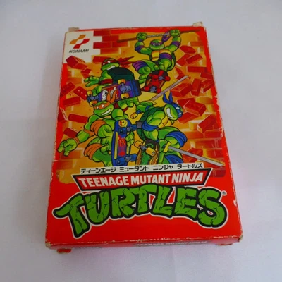 Teenage Mutant Ninja TURTLES 1 TMNT Nintendo Famicom Japan Import F/S FedEx DHL - Image 1 of 4