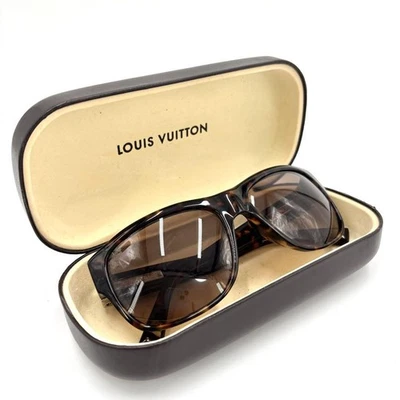 Gafas de sol Louis Vuitton para hombre J1120 lente: marco marrón: logotipo Tortuga LV Foto 1 de 4