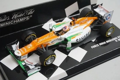 1:43 MINICHAMPS 410120011 Force India Mercedes VJM05 2012 model car - Image 1 of 4