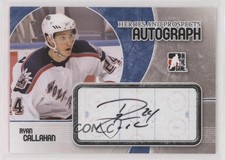 2007-08 ITG Heroes and Prospects Auto Ryan Callahan #A-RC Rookie Auto RC