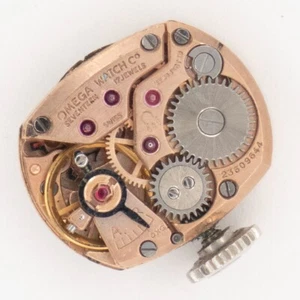 Vintage Omega Caliber 484 17-Jewel Wristwatch Movement, Keeps Time - Picture 1 of 5