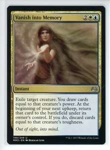 VANISH INTO MEMORY Modern Masters 2017 #199 MM3(NM)(MTG) - Picture 1 of 1