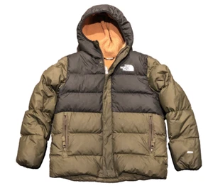 THE NORTH FACE Boys' North Down Fleece-Lined Parka, Almond Butter, XS - USED - Picture 1 of 10