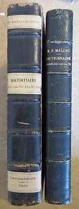 Abinal & Malzac 2 Wörterbücher 1899 Madagaskar Französisch, Malagasy + - Bild 1 von 7