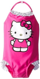 Hello Kitty Girls Bikini Pink Set Toddlers & Kids Sizes Girls 6501 - Picture 1 of 2