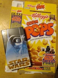 Vintage Corn Pops Box With Star Wars Mail In Premium - Picture 1 of 4