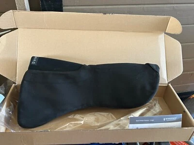 WINDEREN COMFORT DRESSAGE HALF PAD 10 MM - 17-17” Coal - Image 1 of 3