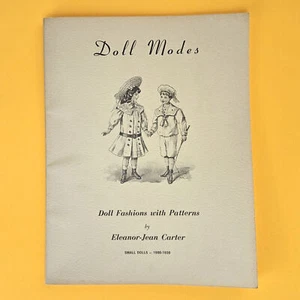 LIBRO FIRMADO 1972 MUÑECA MODOS LIBRO POR ELEANOR J CARTER MUÑECA MODA CON PATRONES LF - Imagen 1 de 2