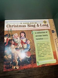 A Golden Christmas Sing A Long Album WITH SONG SHEET - Picture 1 of 10
