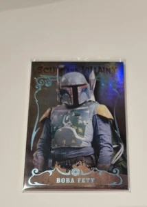 Star Wars Topps Masterworks Boba Fett Scum & Villainy Refractor 111/299 SV-1 - Picture 1 of 4