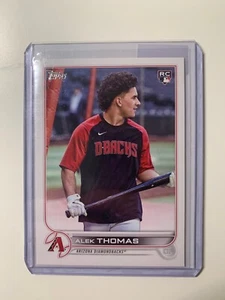2022 Topps Update Alek Thomas Image Variation Rookie SP #US212 Diamondbacks RC - Picture 1 of 2