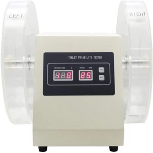 Benchtop Friability Tester Tablet Friability Apparatus with Speed Range 25RPM - Picture 1 of 13