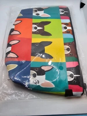 Bulldog Francés Novedad Bolsa de Cosméticos Artículos de Aseo Maquillaje Bolsa Cremallera Organizador Divertido Regalo Foto 1 de 2