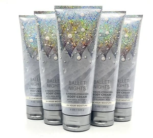 bath and body works (5 Pack) BALLET NIGHTS Body Cream 8 Oz New! - Picture 1 of 3