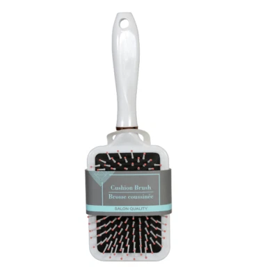 White Paddle Brush - Salon Quality - 9.25 inches x 3.5 inches - Image 1 of 2