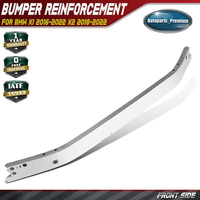 Refuerzo de barra de choque de parachoques delantero para BMW X1 2016-2022 X2 2018-2022 aluminio Foto 1 de 4