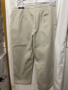 khaki women’s westbound essential size 16 short slacks new tags - Picture 1 of 11