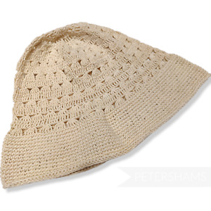 Cotton Crochet 'Delila' Mini Flare Hat Body for Millinery & Hat Making