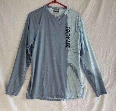 Camiseta deportiva Troy Lee Designs TLD Skyline Air Bike medio tinte barlovento cierre medio Foto 1 de 4