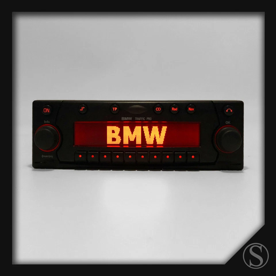 AUX IN BMW Traffic Pro Radio Navi BE4769 E24 E30 E36 E46 E34 E39 E32 Z1 Z3 Z8 - Bild 1 von 1