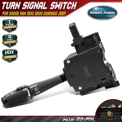 Interruptor de señal de giro para Dodge Ram 1500 2500 1994-2002 Durango Jeep Grand Cherokee Foto 1 de 4