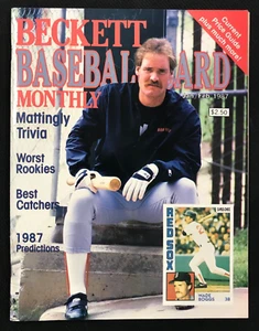 Eric Davis Signed Beckett Magazine JSA AUTO Jan/Feb '87 MLB Cincinnati Reds #44! - Picture 1 of 5