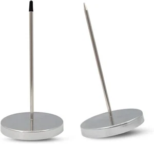 2 Pcs Desk Receipt Holder - Bill Fork Ticket Spike, - Picture 1 of 6