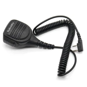 Microphone PTT étanche Radioddity pour GD-77 Baofeng UV-5R TYT 8000E Kenwood - Photo 1/4