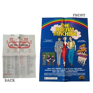 ENORME! Poster ORIGINALE LOW JINKS 1981 Bohemian Grove Club The Dream Machine Play - Foto 1 di 22