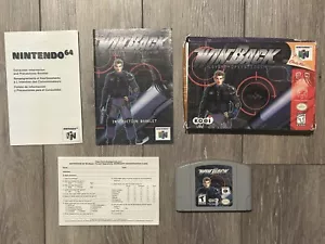 Winback Covert Operations for Nintendo 64 **GAME+BOX+MANUAL** OEM Authentic - Picture 1 of 6