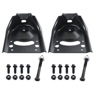 Kit de soporte de suspensión de grillete de resorte de hoja trasera de 2 piezas para Dodge Ram 2500 3500 1994-02 Foto 1 de 4