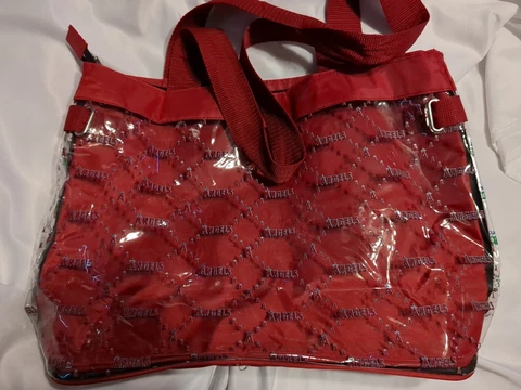 ANAHEIM ANGELS VINYL TOTE BAG (SGA SPONSORED BY SAN DIEGO ZOO) Cover