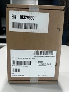 HPE P44446-001 Xeon Gold 5318Y 24-Core 2.10GHz CPU | FCLGA4189 | 165W | NEW - Picture 1 of 1