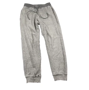 Lululemon At Ease Textured Double Knit Cotton Joggers Mens LM5642S Gray Sz M - Picture 1 of 19