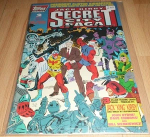 Jack Kirby's Secret City Saga (1993) #2...Pub Jun 1993 by Topps....Jack Kirby - Picture 1 of 2
