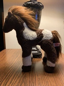 Ty Beanie Buddies Thunderbolt 12" Horse Pony Plush Stuffed Animal Brown White - Picture 1 of 10