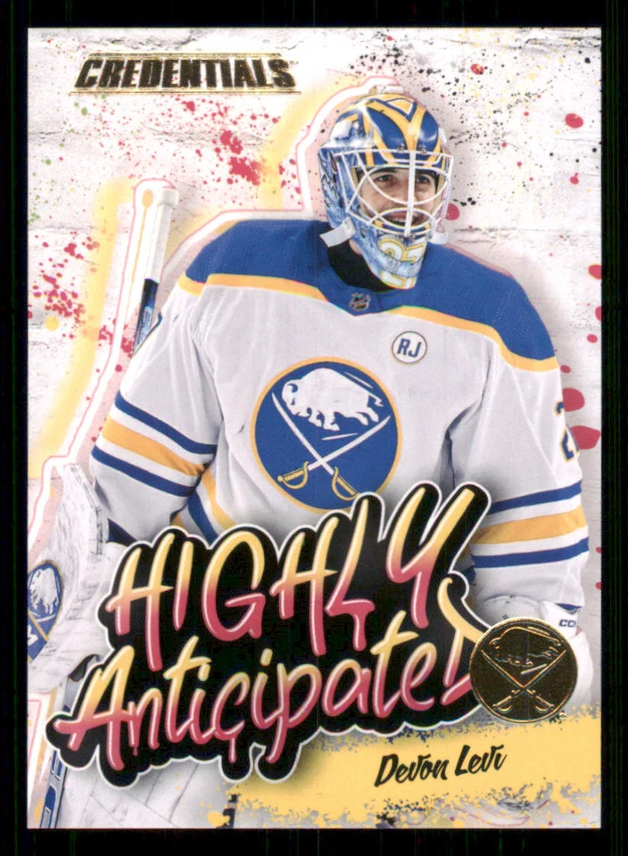 2023-24 Upper Deck Credentials Highly Anticipated #HA49 Devon Levi - Image 1 of 2